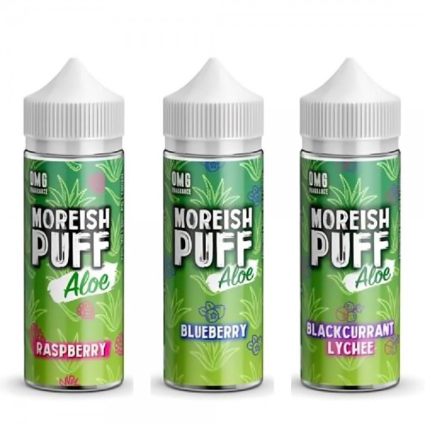 Moreish Puff Shortfill 100ml E-Liquid | Aloe Range