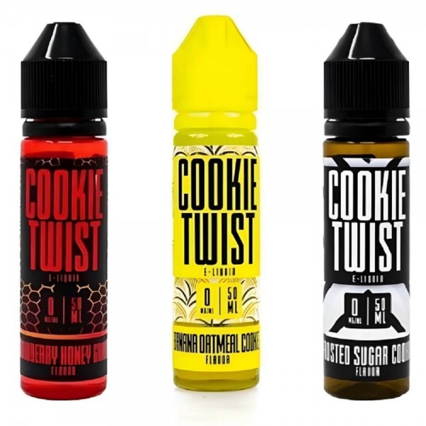 Lemon Twist ( Cookie Twist Range ) Shortfill E-Liquid 50ml