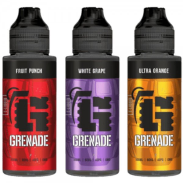 Grenade 100ml Shortfill E-Liquid