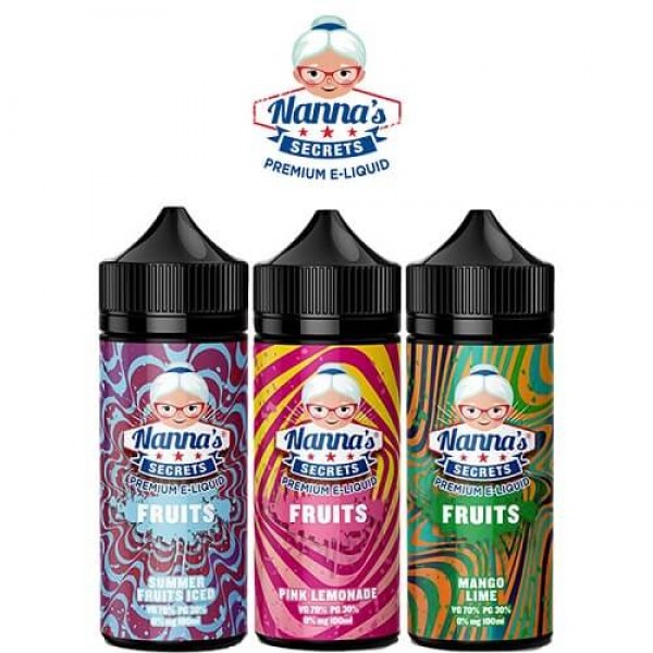 Nanna's Secrets Shortfill 100ml E-Liquid