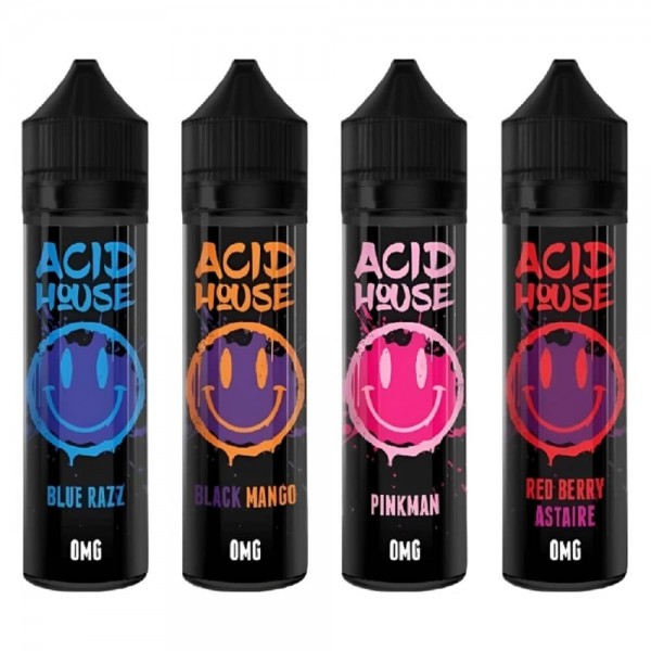 Acid House Shortfill 50ml E Liquid