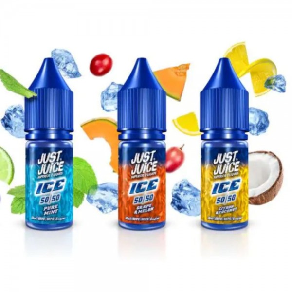 Just Juice Ice 10ml Nic Salts - Pack of 10