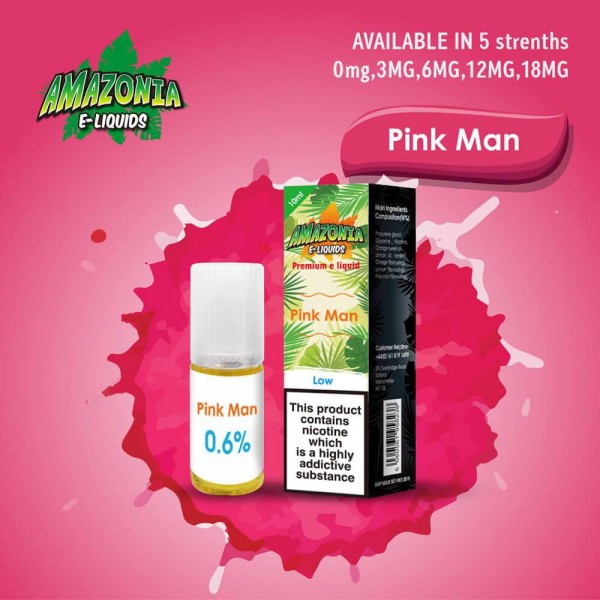 Amazonia 10ml E-Liquid 50/50 | All Flavours - Pack of 10
