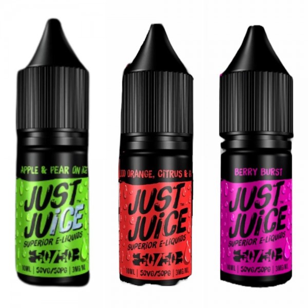 Just Juice 10ml E-Liquid 50/50 - Pack of 10